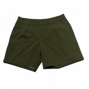 Lauren Ralph Lauren Olive Green Tailored Designer Dress Shorts Women’s Size 2